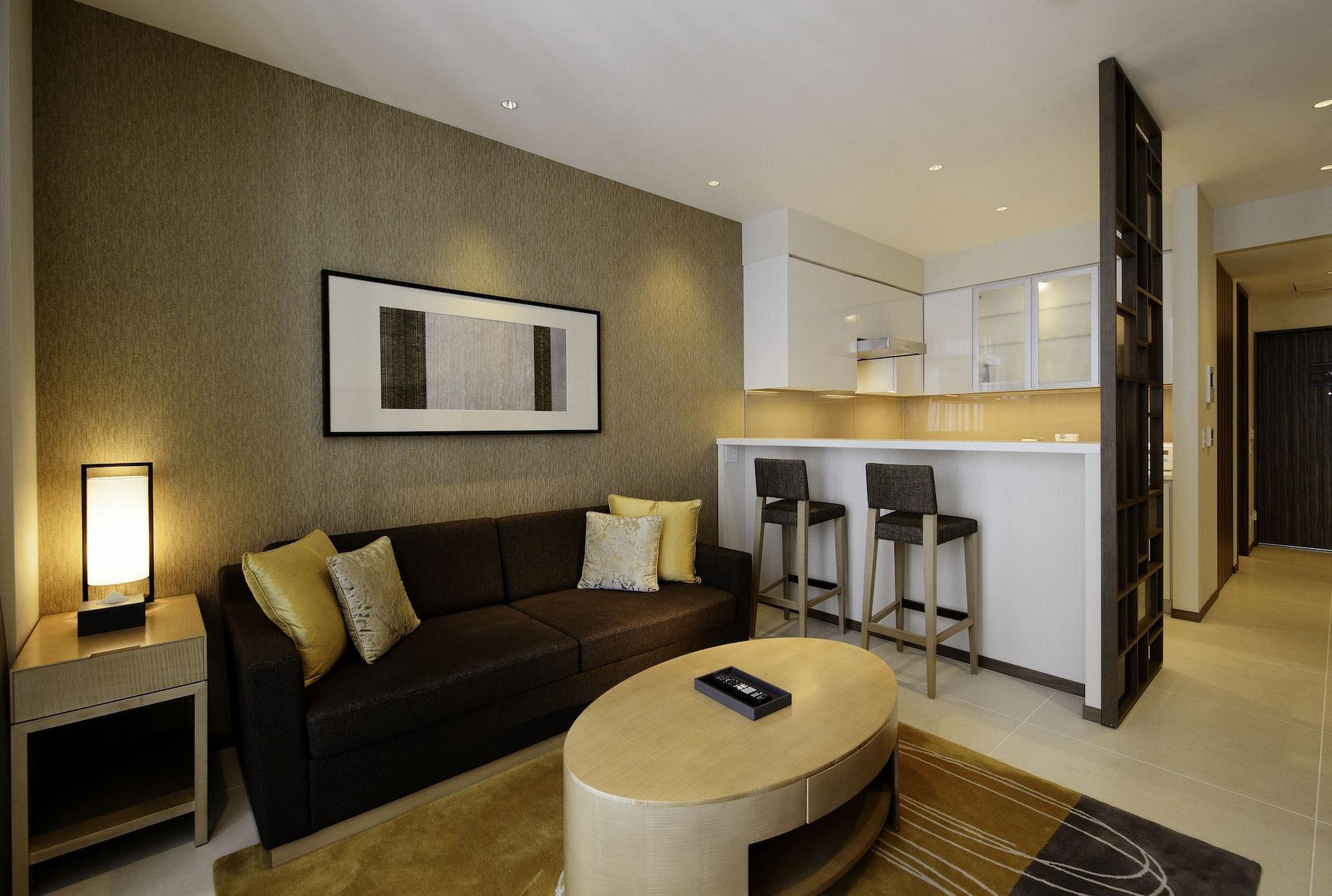 Oakwood Premier Tokyo Hotell Eksteriør bilde A typical apartment at The Residence
