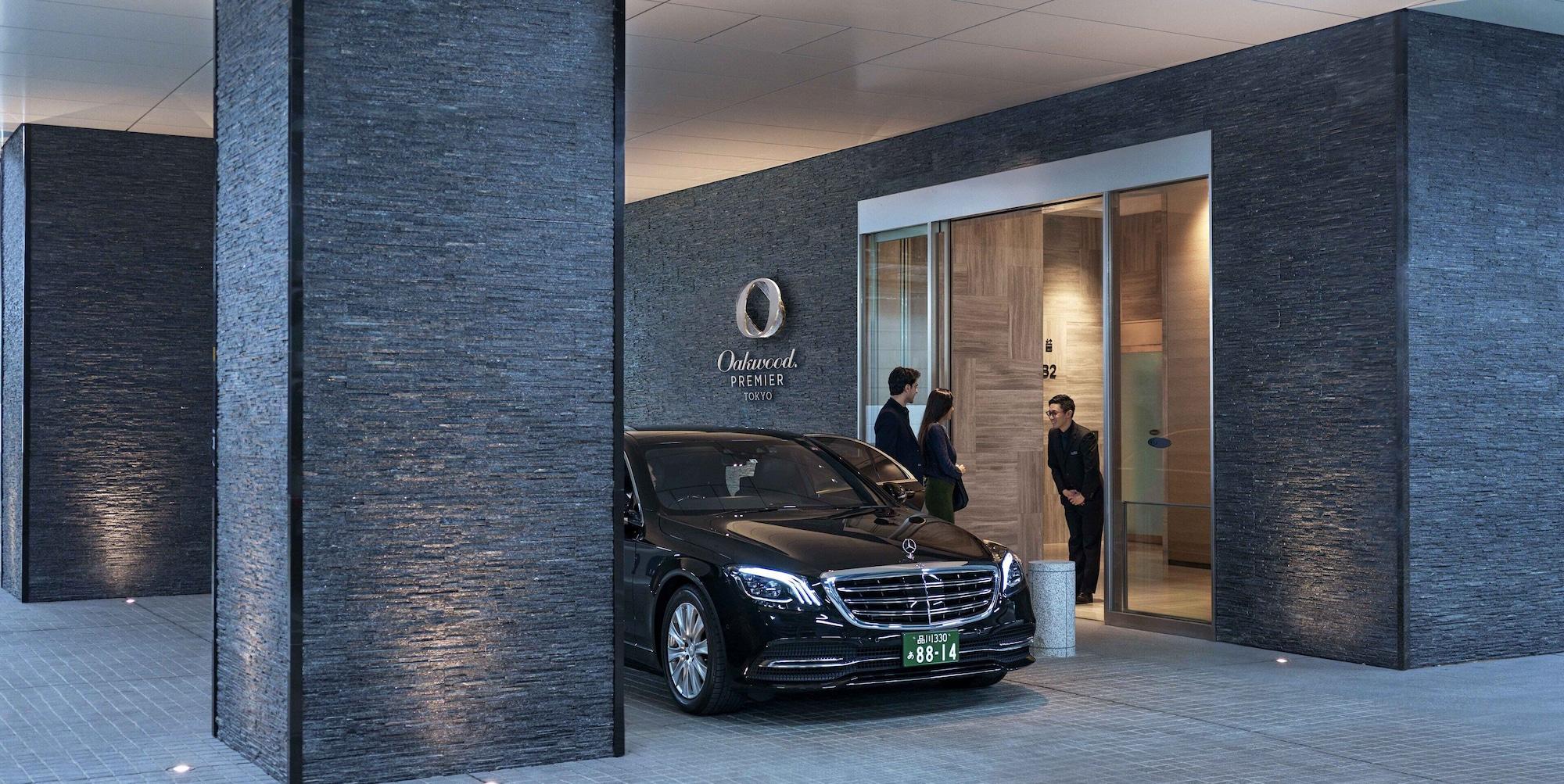 Oakwood Premier Tokyo Hotell Eksteriør bilde Entrance