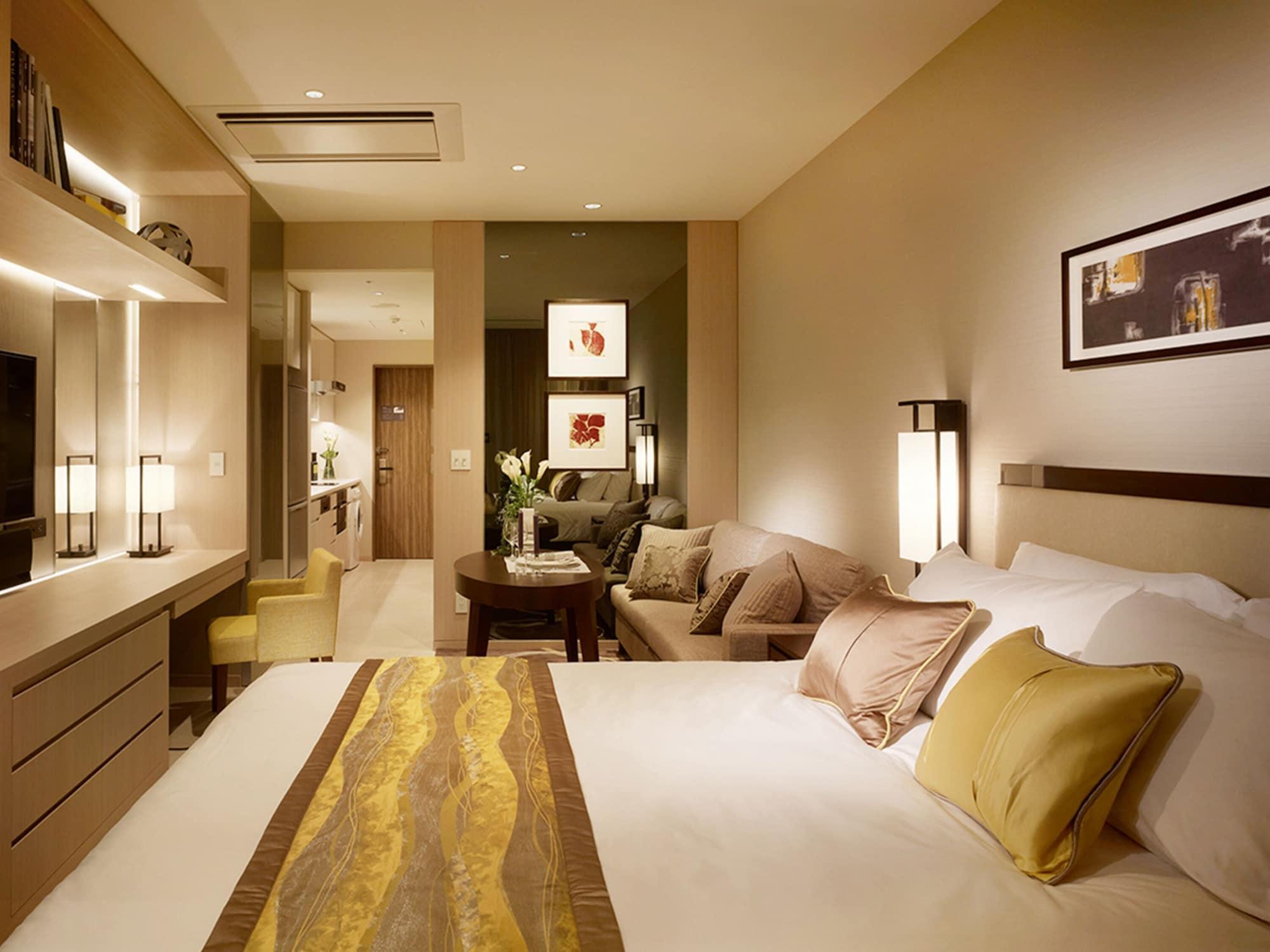 Oakwood Premier Tokyo Hotell Eksteriør bilde A room at the hotel