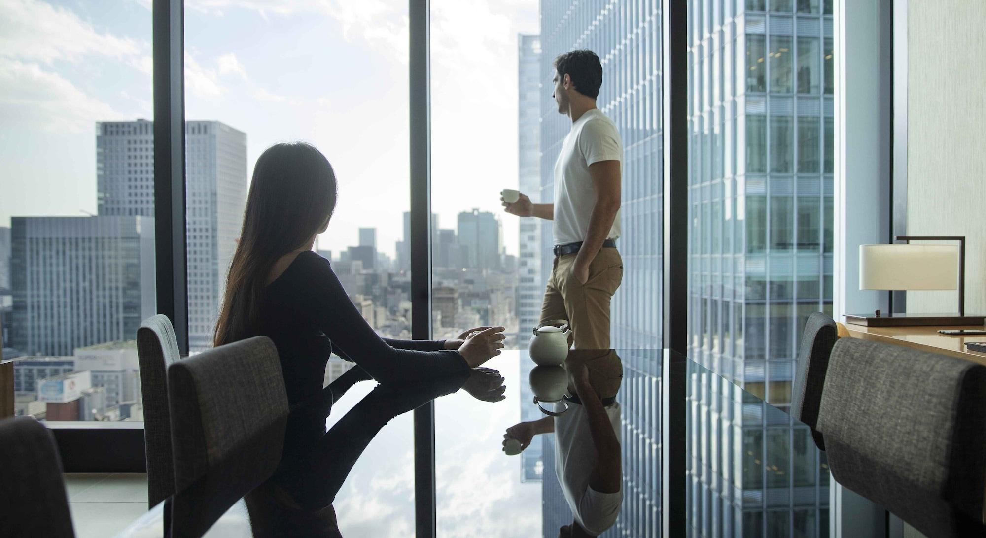 Oakwood Premier Tokyo Hotell Eksteriør bilde The View