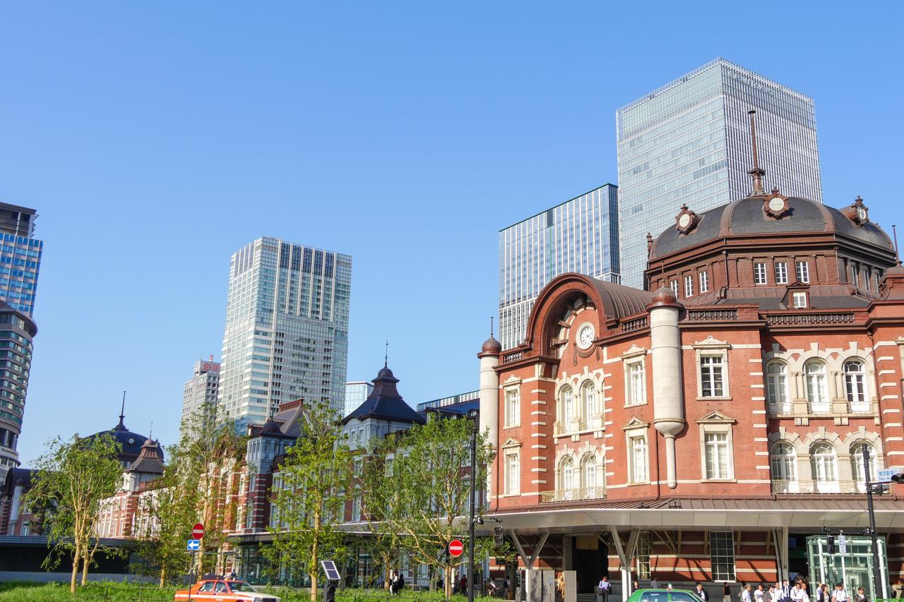 Oakwood Premier Tokyo Hotell Eksteriør bilde The station building